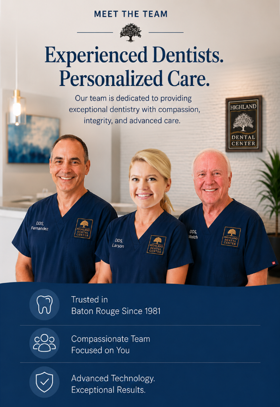 Dentists at Highland Dental Center